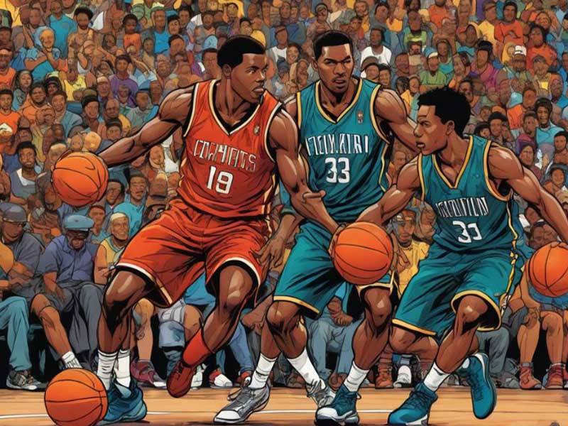 🤣笑死！杨瀚森大帽理查兹，结果被后者踢到了蛋蛋，下来一直捂着